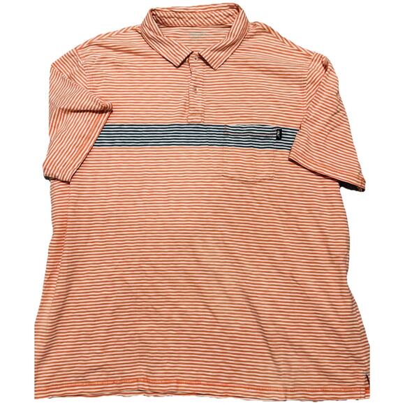 Tommy Bahama Other - EUC TOMMY BAHAMA ISLAND POLO STRIPED MENS SHIRT SZ XL COASTAL PREPPY
